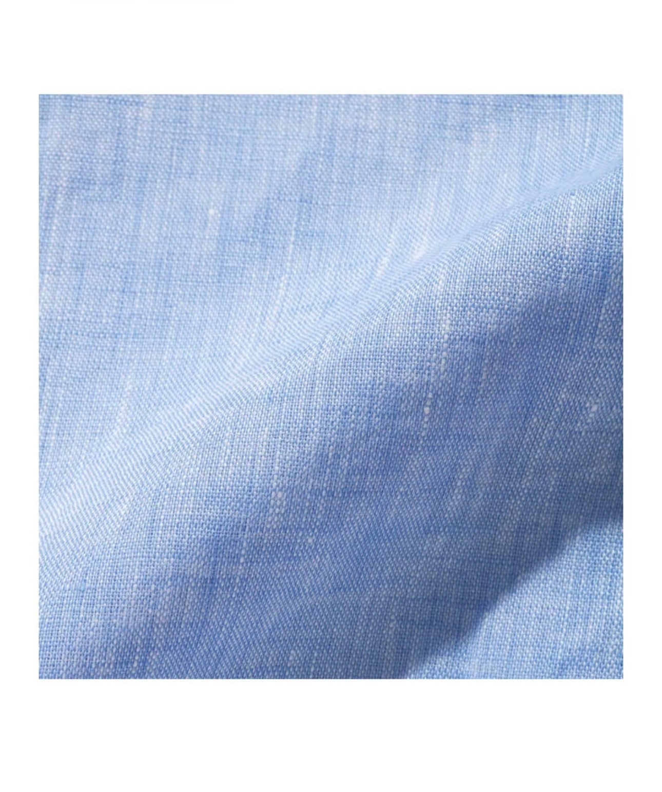 Light Blue Washed Linen Shirt