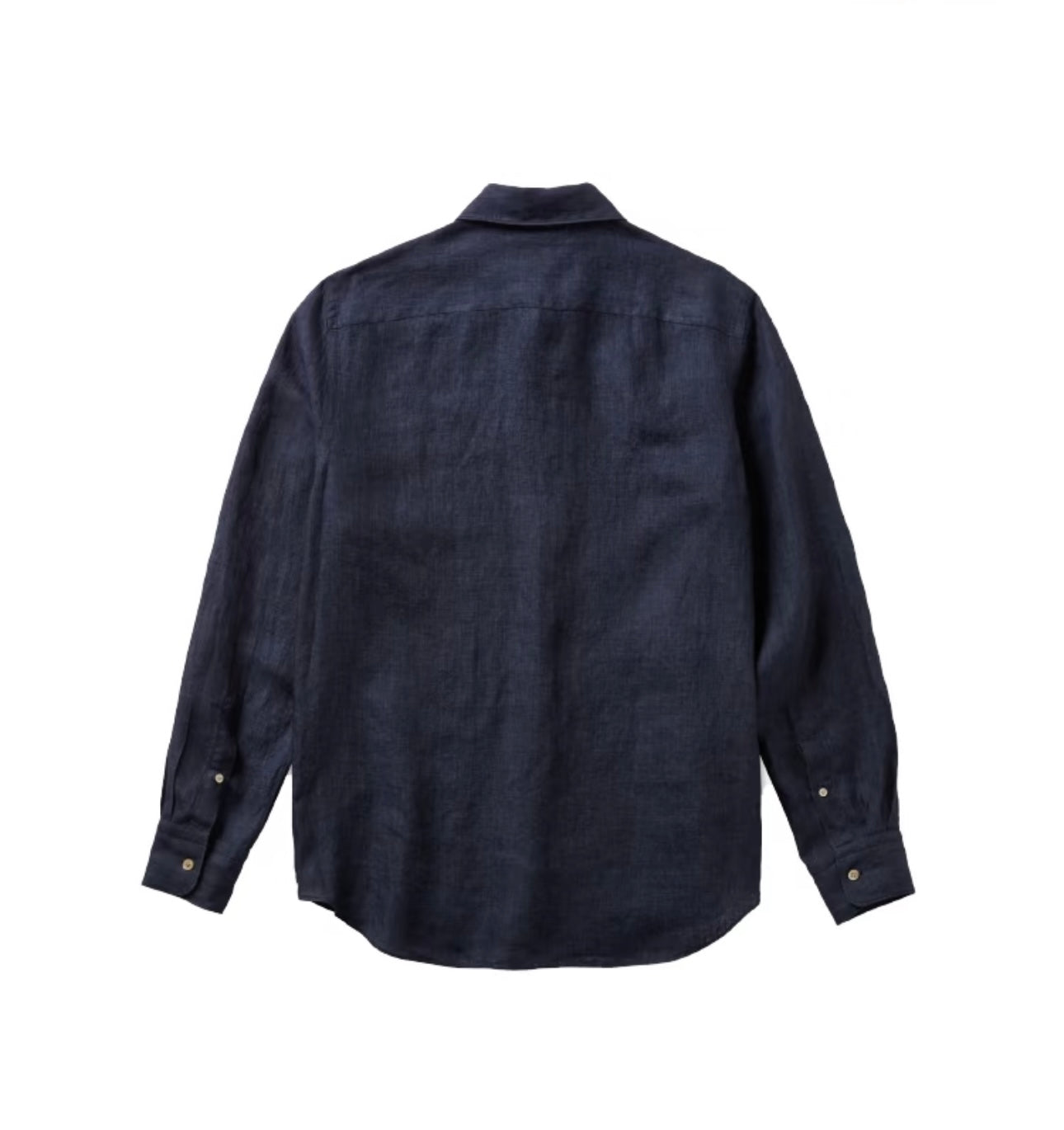 Navy Linen Shirt