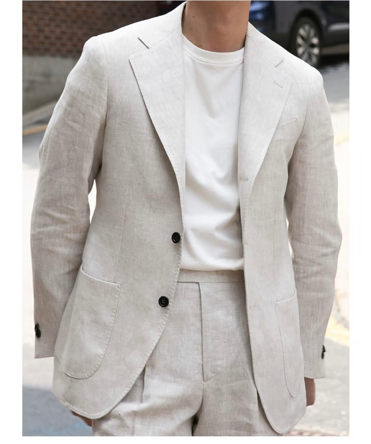 Linen Italian Casual Blazer